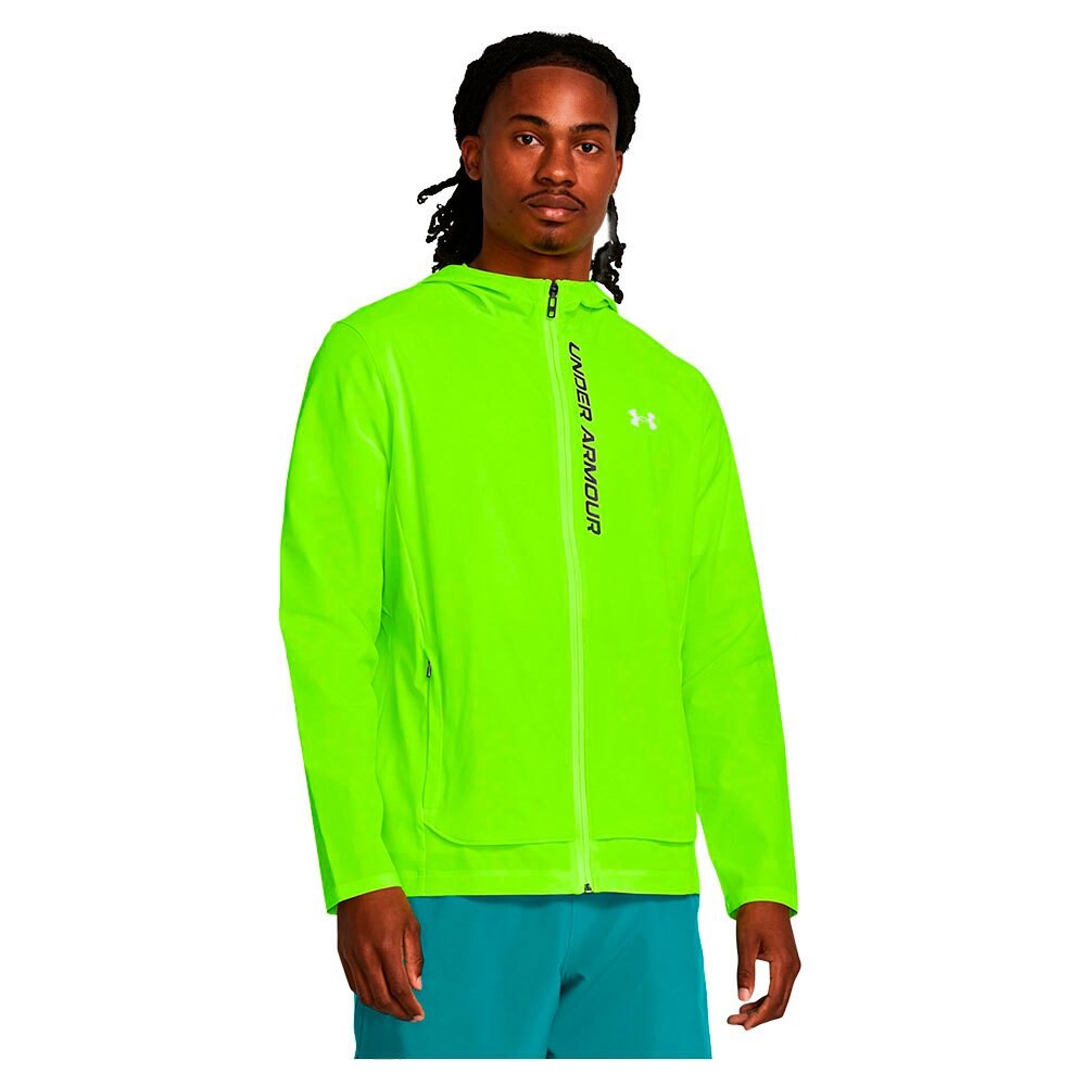 

Куртка Under Armour OutRun The Storm, зеленый