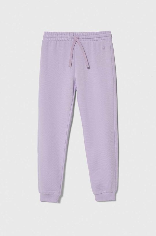 

Спортивные брюки из хлопка для мальчиков United Colors of Benetton, фиолетовый