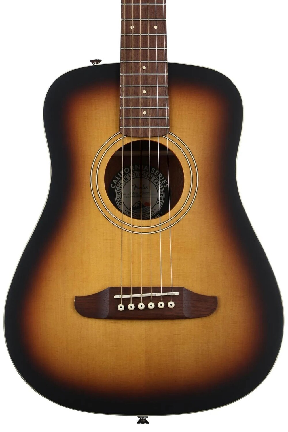 

Мини-акустическая гитара Fender Redondo — Sunburst