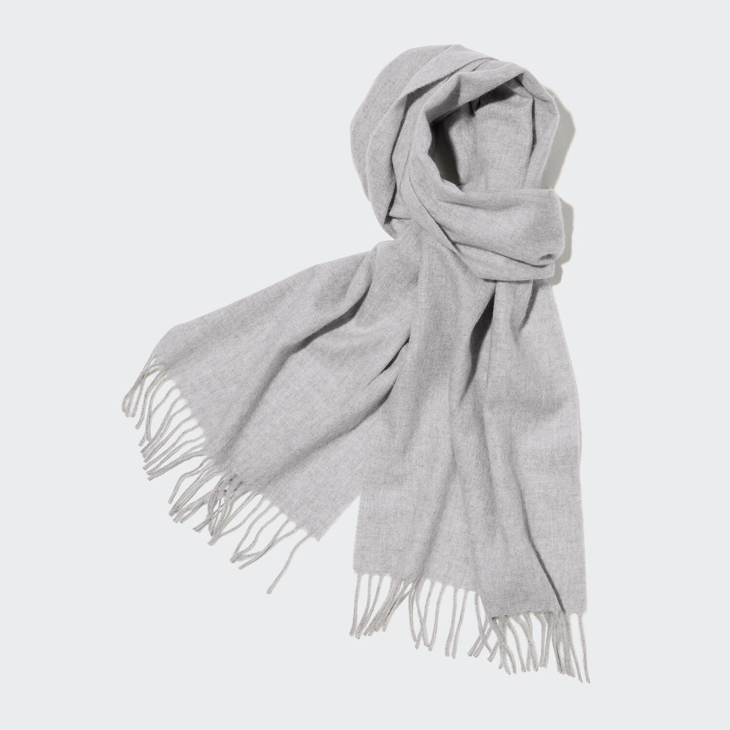 

Шарф из 100% кашемира Uniqlo, серый