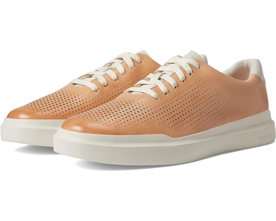 

Кроссовки Cole Haan Grandpro Rally Cap Toe Sneakers, цвет Barely Beige/Ivory