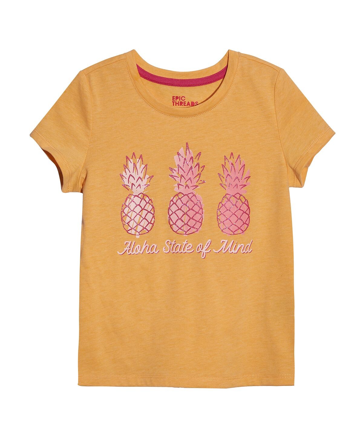 

Футболка Little Girls с рисунком ананаса, созданная для Macy's Epic Threads