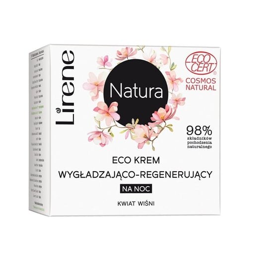 

Лирен. Natura Eco, разглаживающий и регенерирующий крем, Cherry Blossom, 50 мл, Lirene