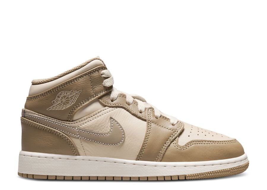 

Кроссовки Air Jordan Jordan Retro 1 Mid GS, цвет Legend Light Brown