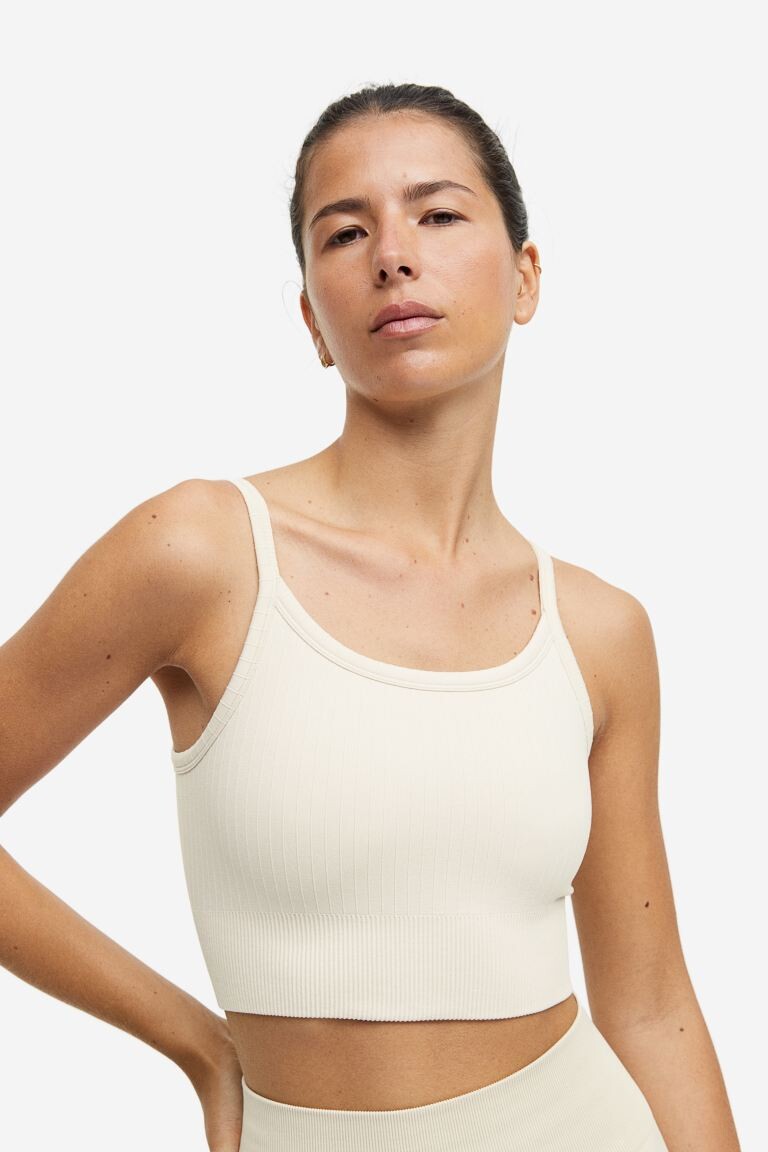 

Спортивный бюстгальтер с легкой поддержкой DryMove H&M