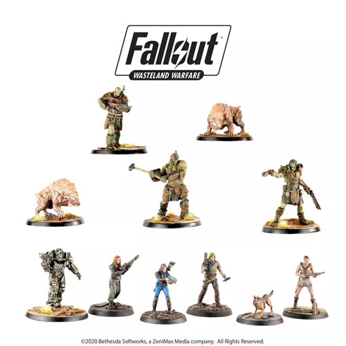 

Фигурки Fallout: Wasteland Warfare Resin Starter Set