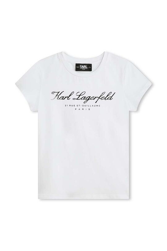 

Детская футболка Karl Lagerfeld, белый