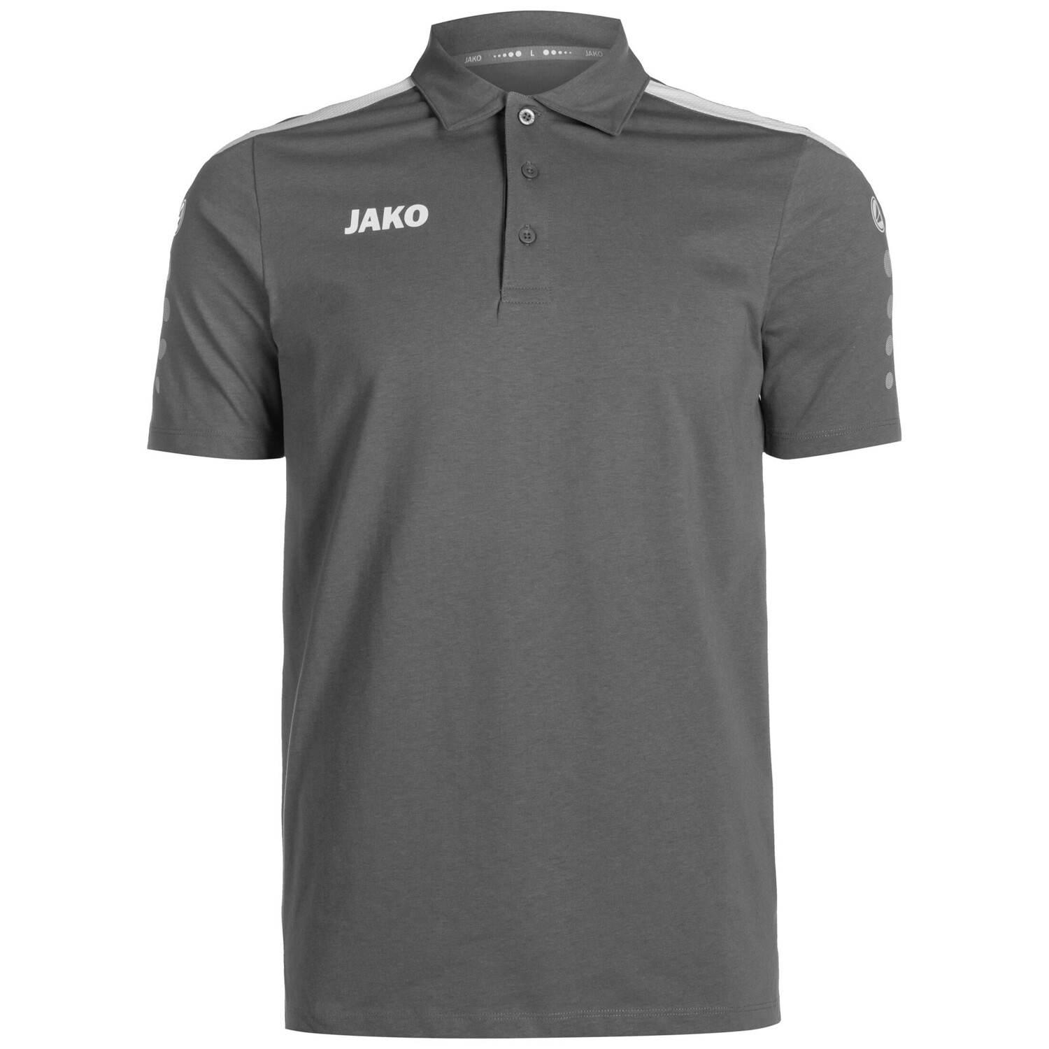 

Поло Jako Power, цвет grau/weiß