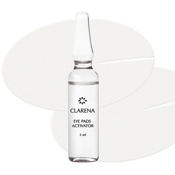 Набор: пептидный уход для области вокруг глаз в ампулах Clarena Eye Pads Therapy, 8 шт