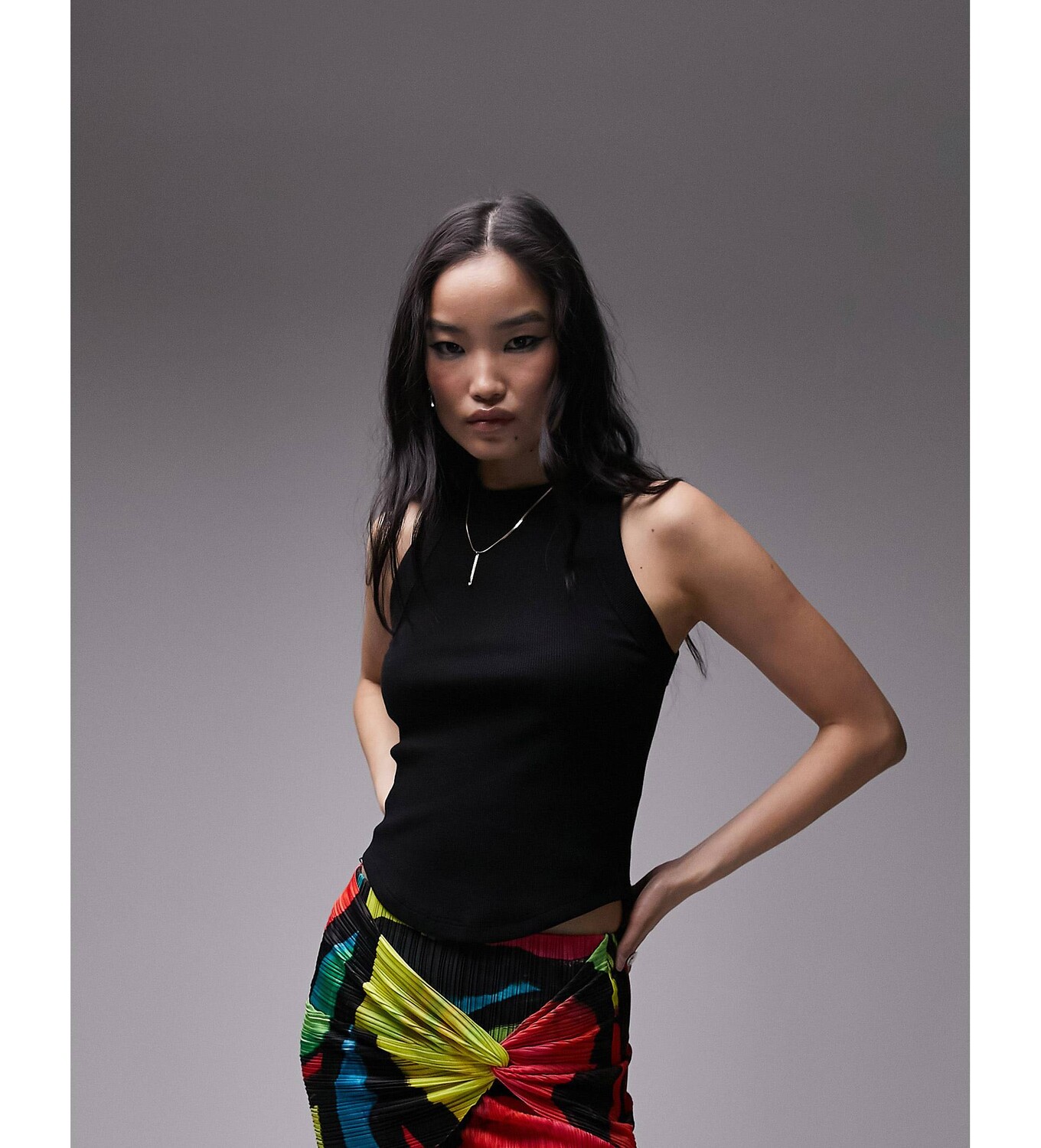 

Черный спортивный жилет Topshop