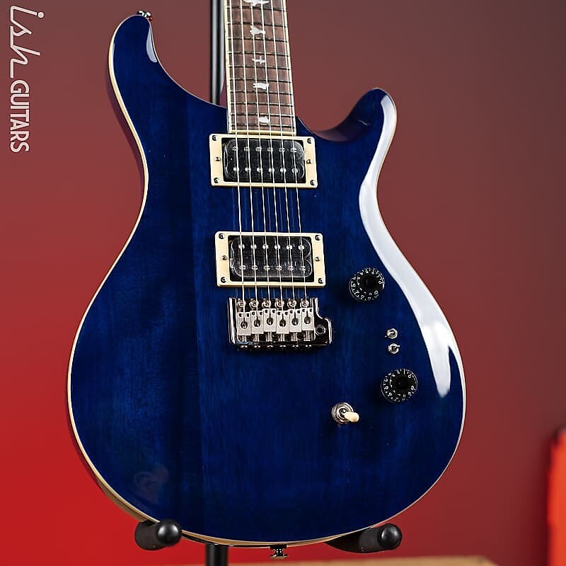 

Электрогитара PRS SE Standard 24-08 Electric Guitar Translucent Blue
