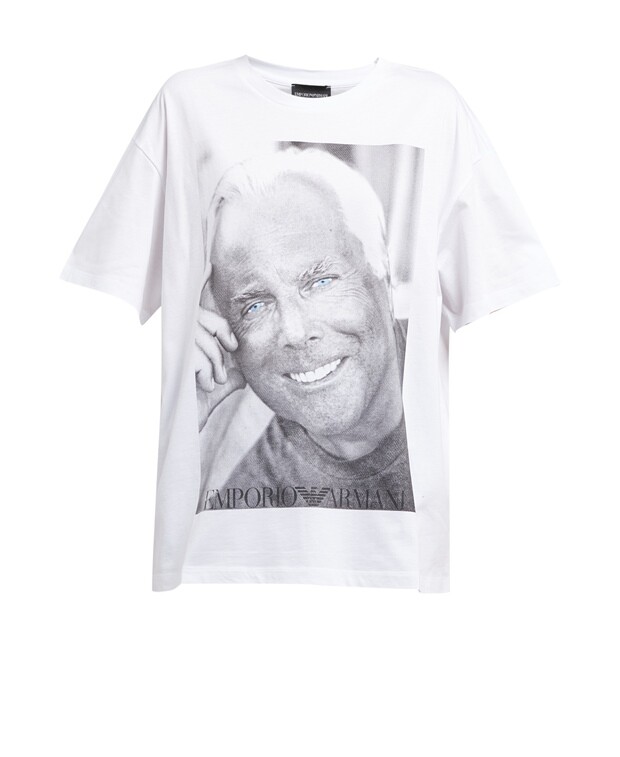 

Футболка Emporio Armani, белый