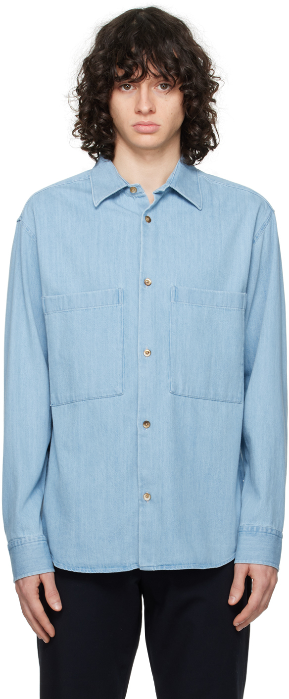 Синяя джинсовая рубашка Freddy 5766 Nn07