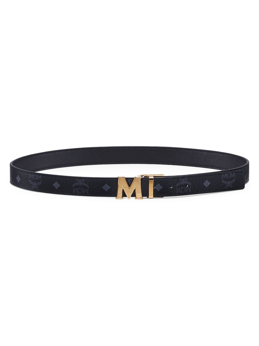 

Ремень с логотипом MCM, черный