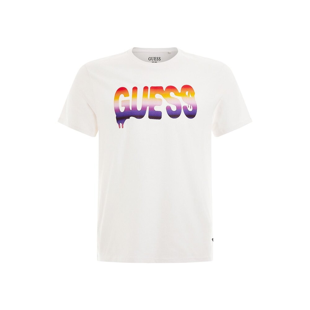 

Футболка Guess Cotton Basic Ombre, белый