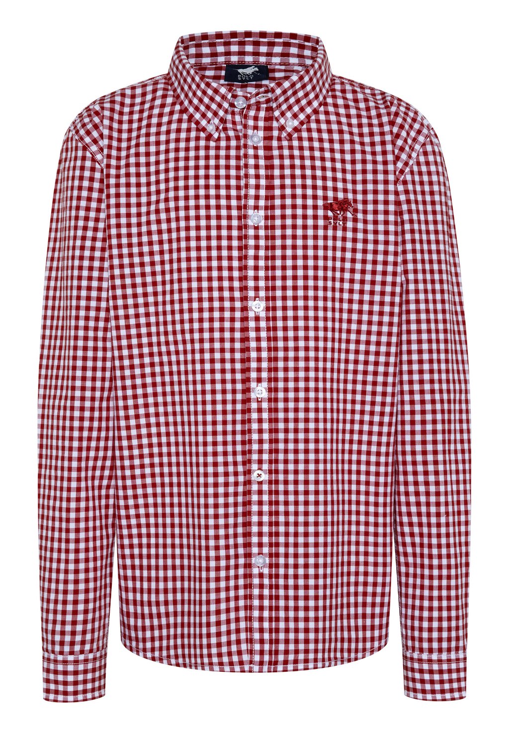 Рубашка MIT KLASSISCHEN ELEMENTEN Polo Sylt, цвет dark red white