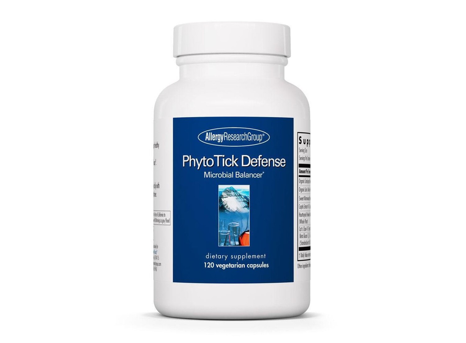 

Allergy Research Group, Phyto Tick Defense, 120 вегетарианских капсул ARG