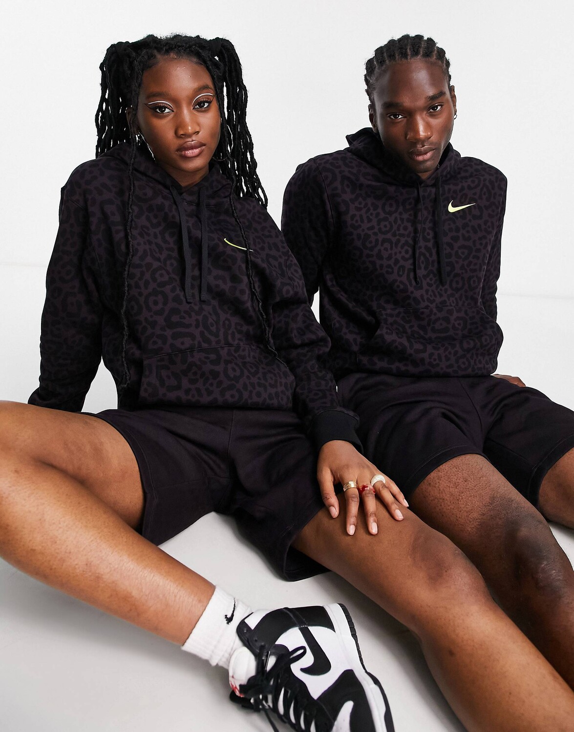 

Черная худи унисекс с клубным принтом Nike Football World Cup 2022 Brazil, Черный