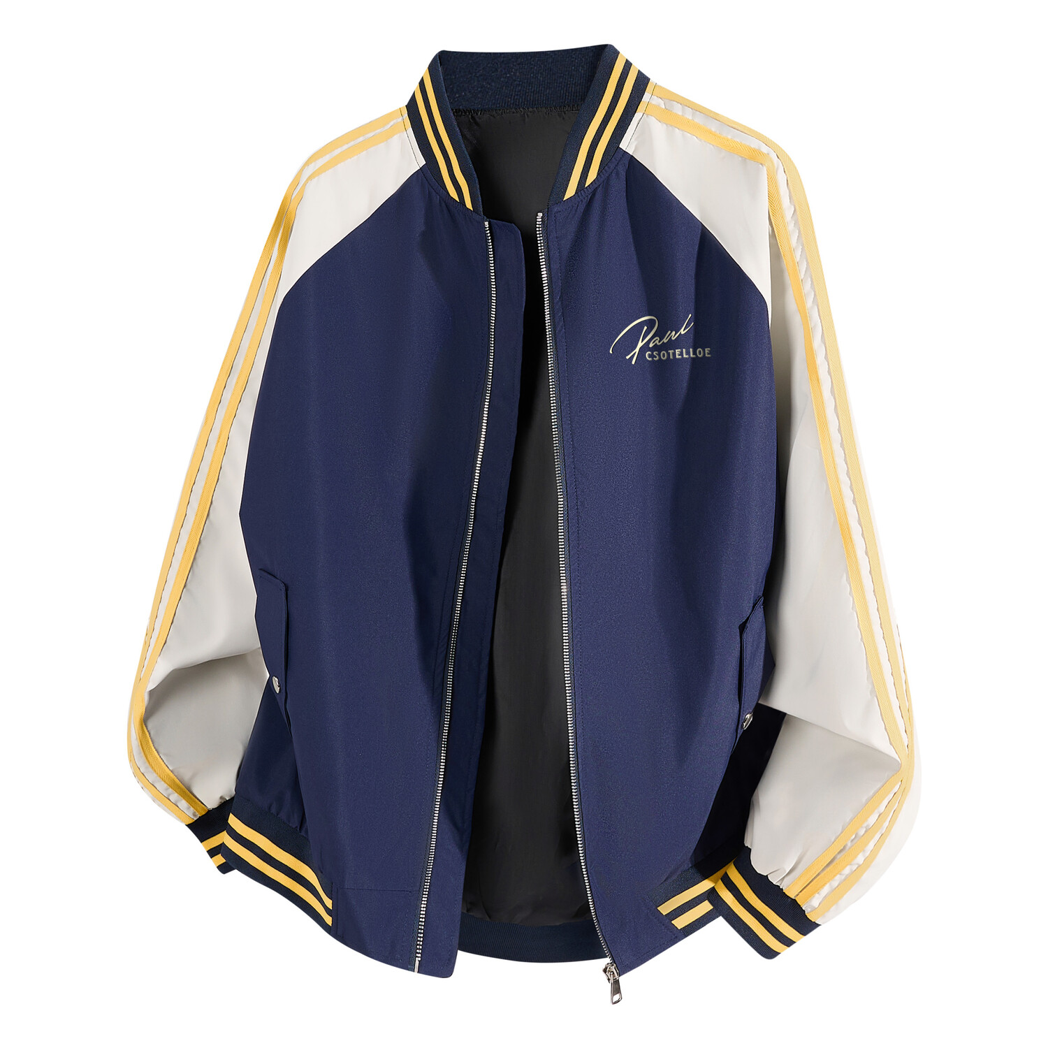 

Куртка унисекс Paul Costelloe, цвет Navy blue spells apricot color