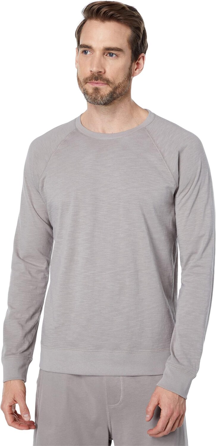 

Толстовка MC Slub Long Sleeve Raglan Barefoot Dreams, цвет Nickle