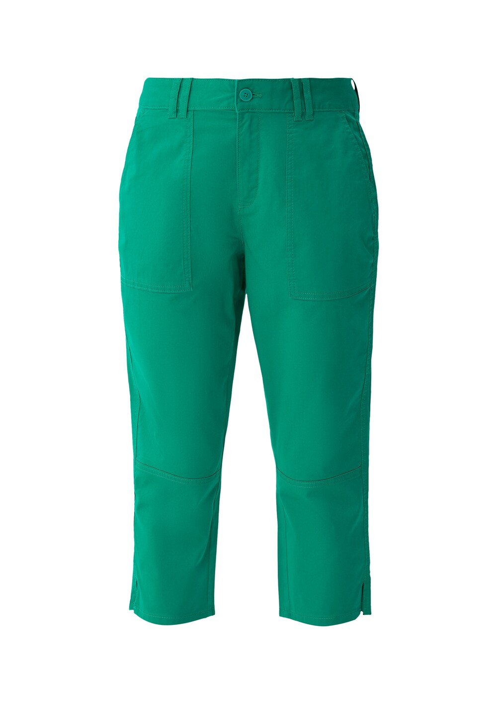 Узкие брюки s.Oliver, зеленый
