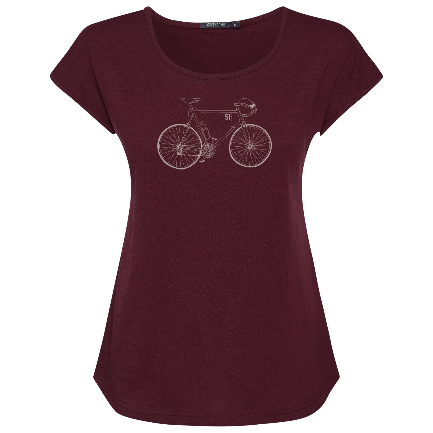 

Футболка Greenbomb Bike Classic Cool T-Shirt Cotton, цвет Velvet Rain