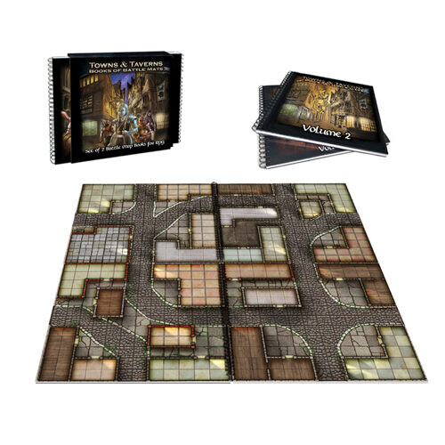 

Книга Towns And Taverns: Set Of 2 Battle Map Books