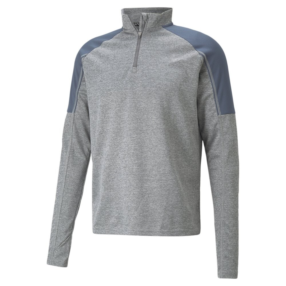 

Толстовка Puma FD Run Half Zip, серый