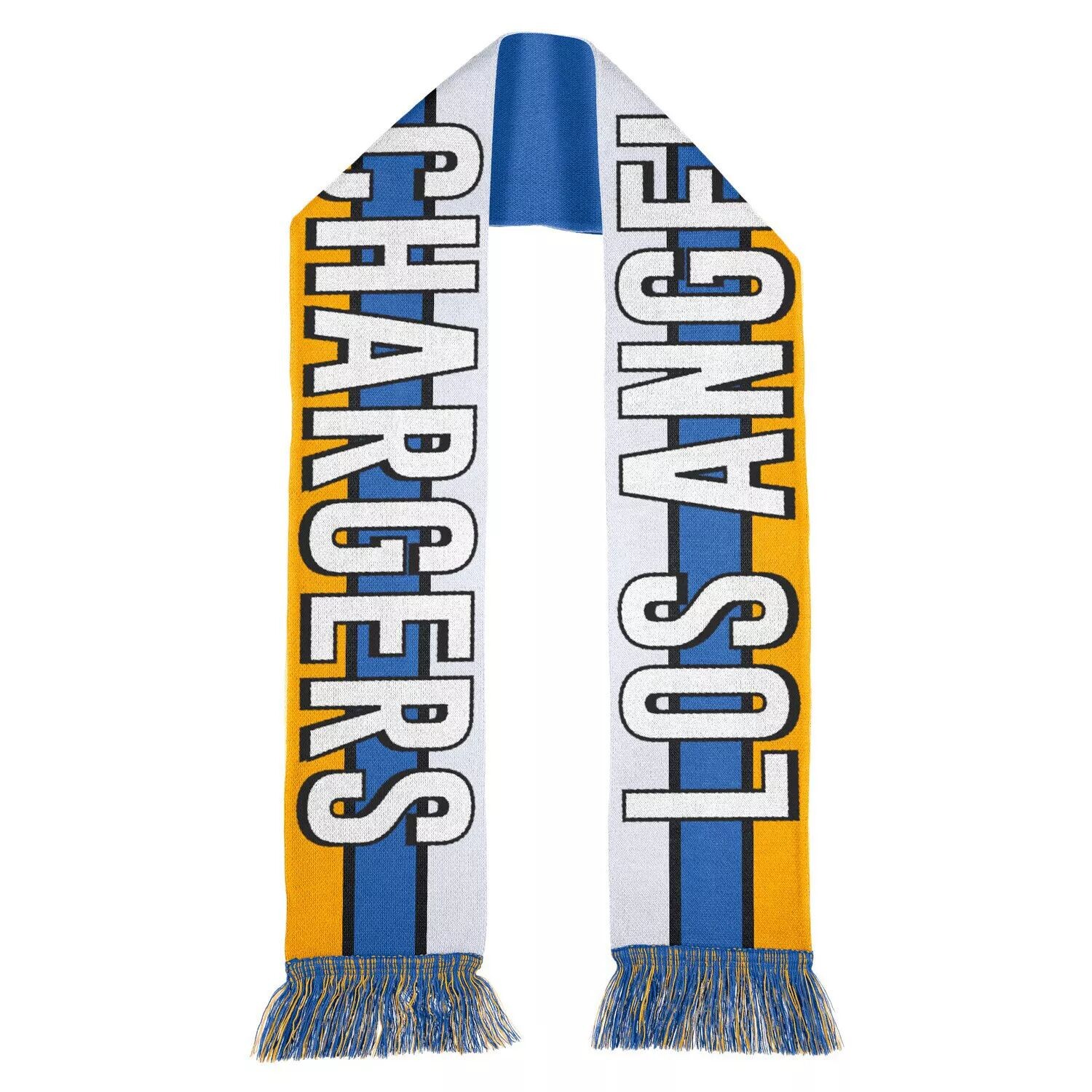 

WEAR by Erin Andrews Шарф в полоску Los Angeles Chargers