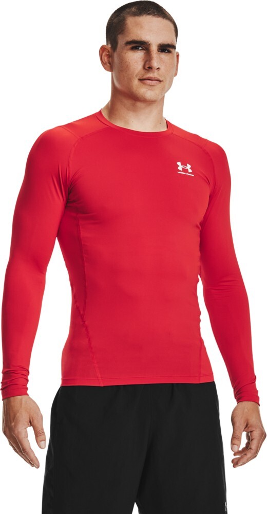 

Лонгслив Under Armour HeatGear Armour Langarm Oberteil, красный