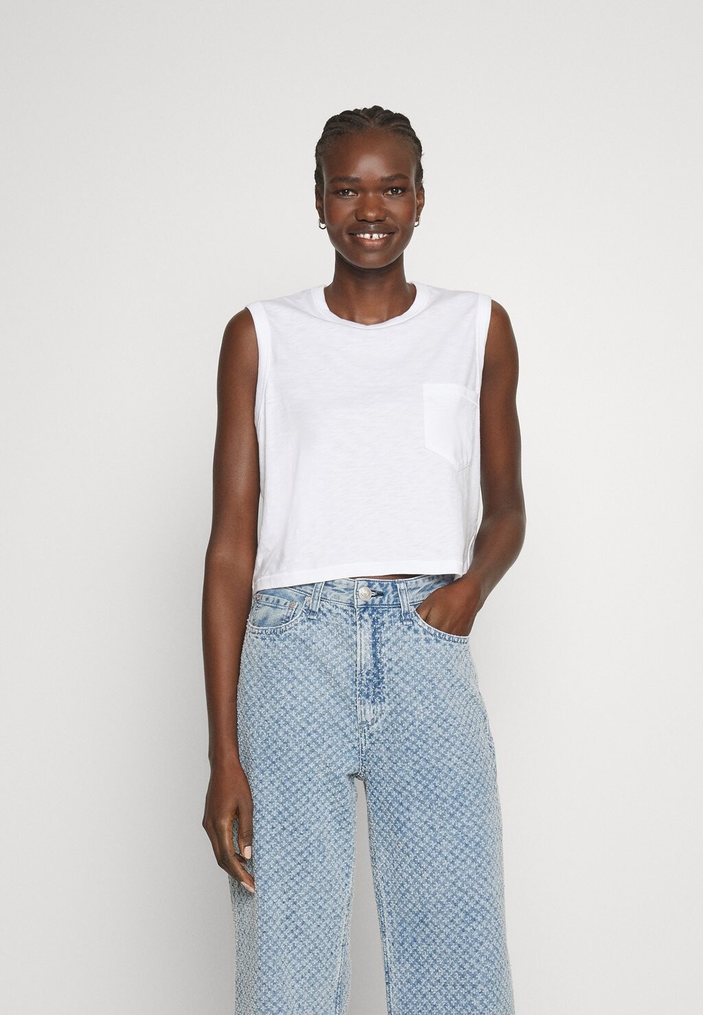 

Топ rag & bone, белый