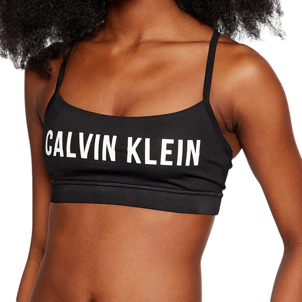 

Спортивный бюстгальтер Calvin Klein Jeans Performance, черный