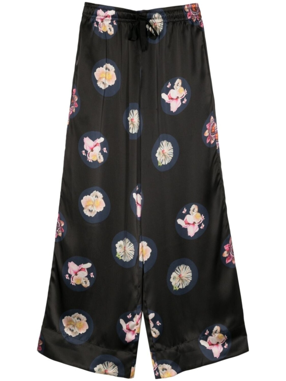 

Пижамные брюки Moonlit Petal Cynthia Rowley, черный