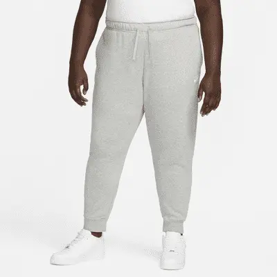 

Джоггеры Nike Sportswear Club Fleece, серый/белый