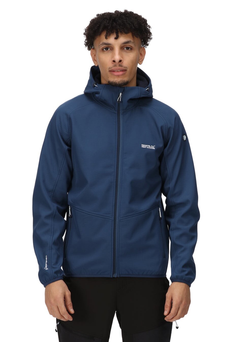 

Regatta Синяя куртка Soft Shell Arec III, Синий