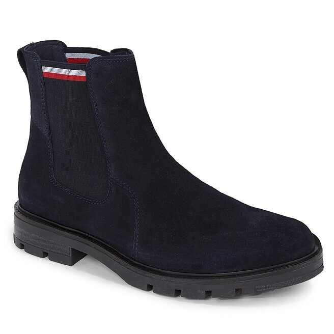 

Ботинки Tommy Hilfiger CorpoarteHilfiger Suede, синий