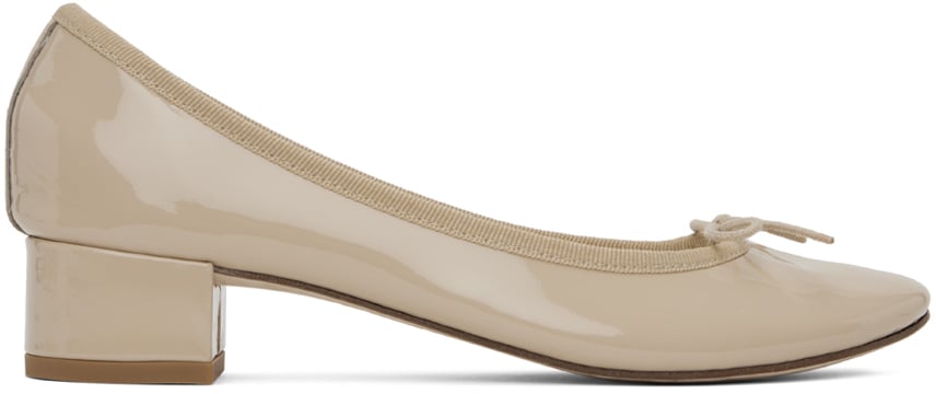 

Repetto SSENSE Эксклюзивные бежевые балетки Camille