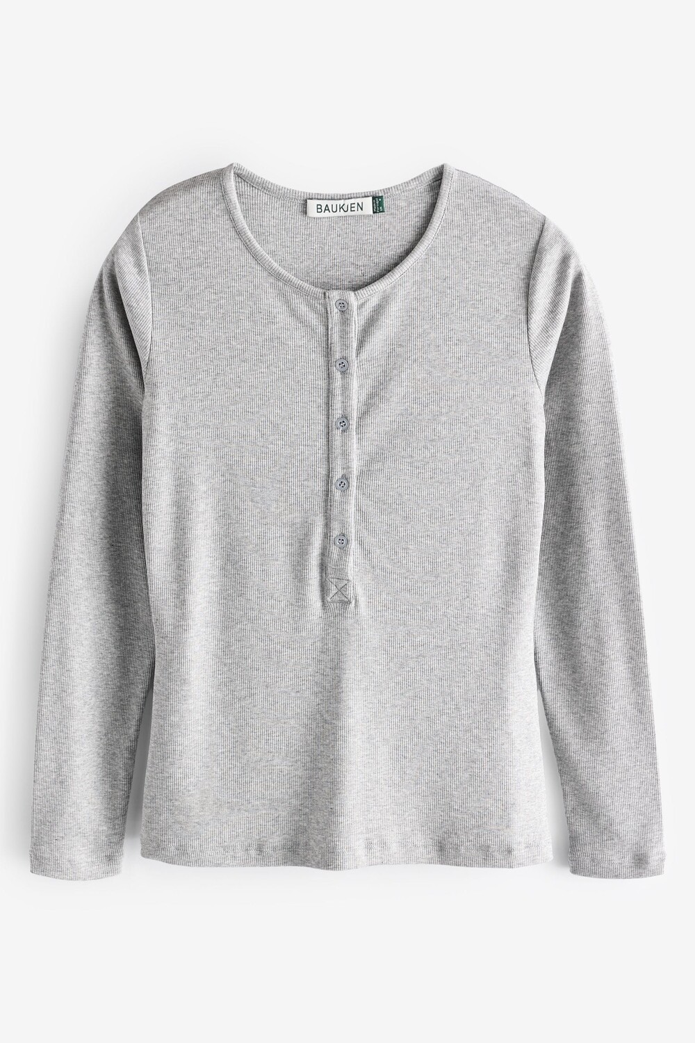 

Топ Chessie Luxe Henley Baukjen, серый