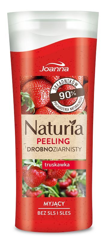Скраб для тела Joanna Naturia Truskawka, 100 g joanna скраб для тела naturia грейпфрут 100 г