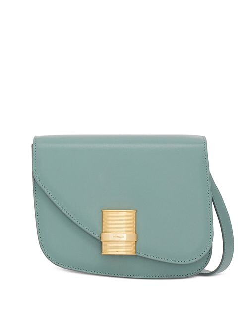 

Асимметричное кожаное плечо через плечо Fiamma Ferragamo, цвет Blue