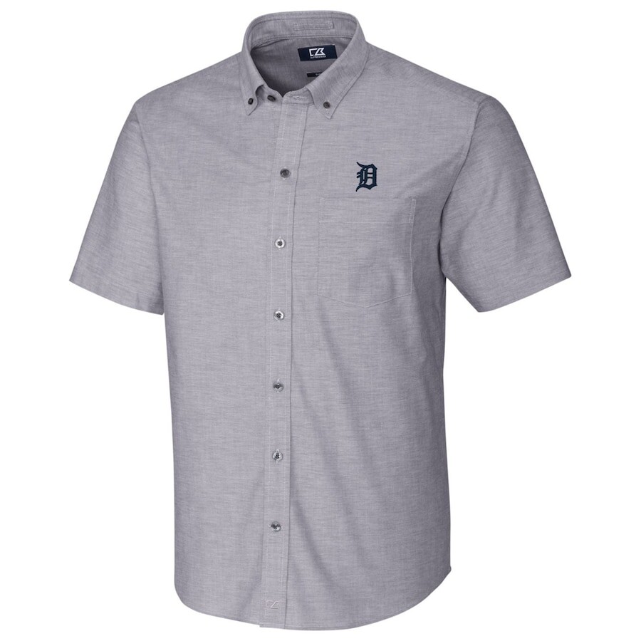 

Рубашка Cutter & Buck Detroit Tigers, угольный