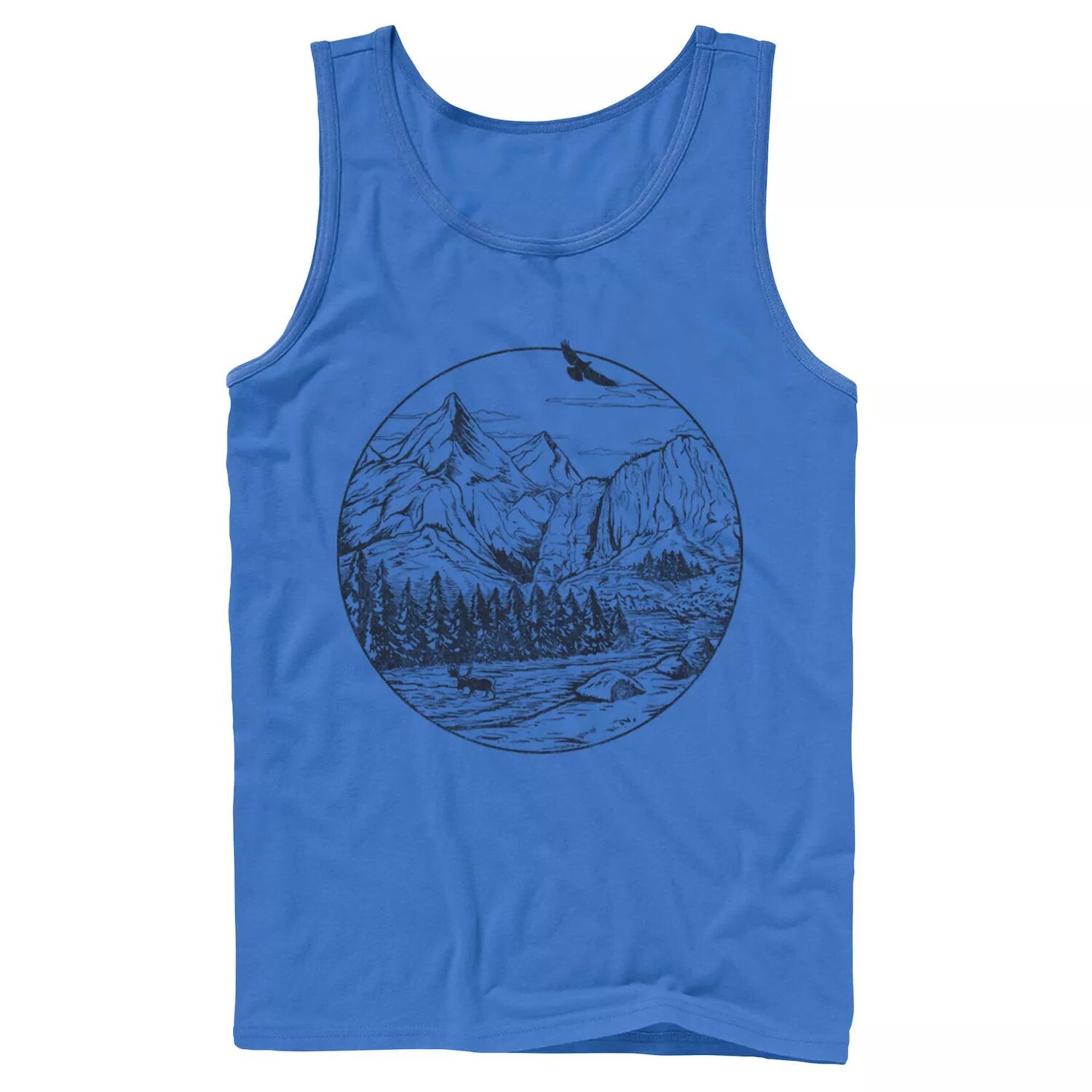 

Мужская майка Fifth Sun Mountain Falls Sketch Tank Licensed Character