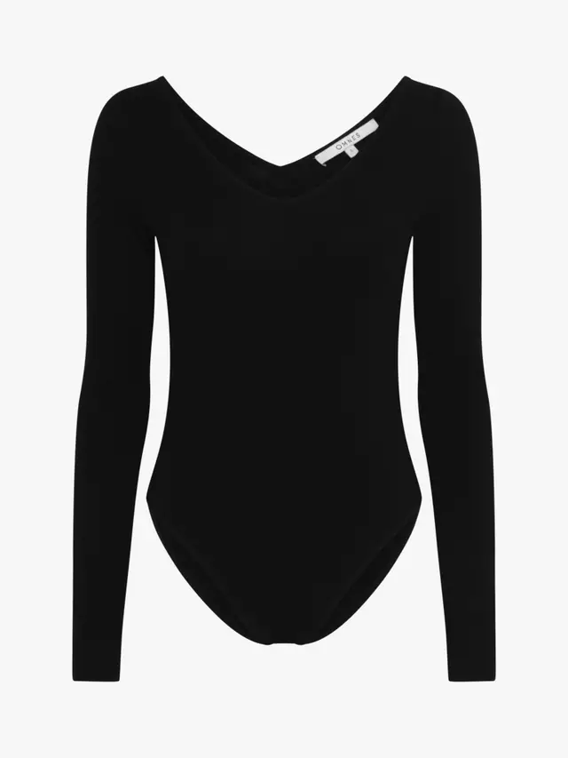 

Боди OMNES Ariana V-Necksuit, черный