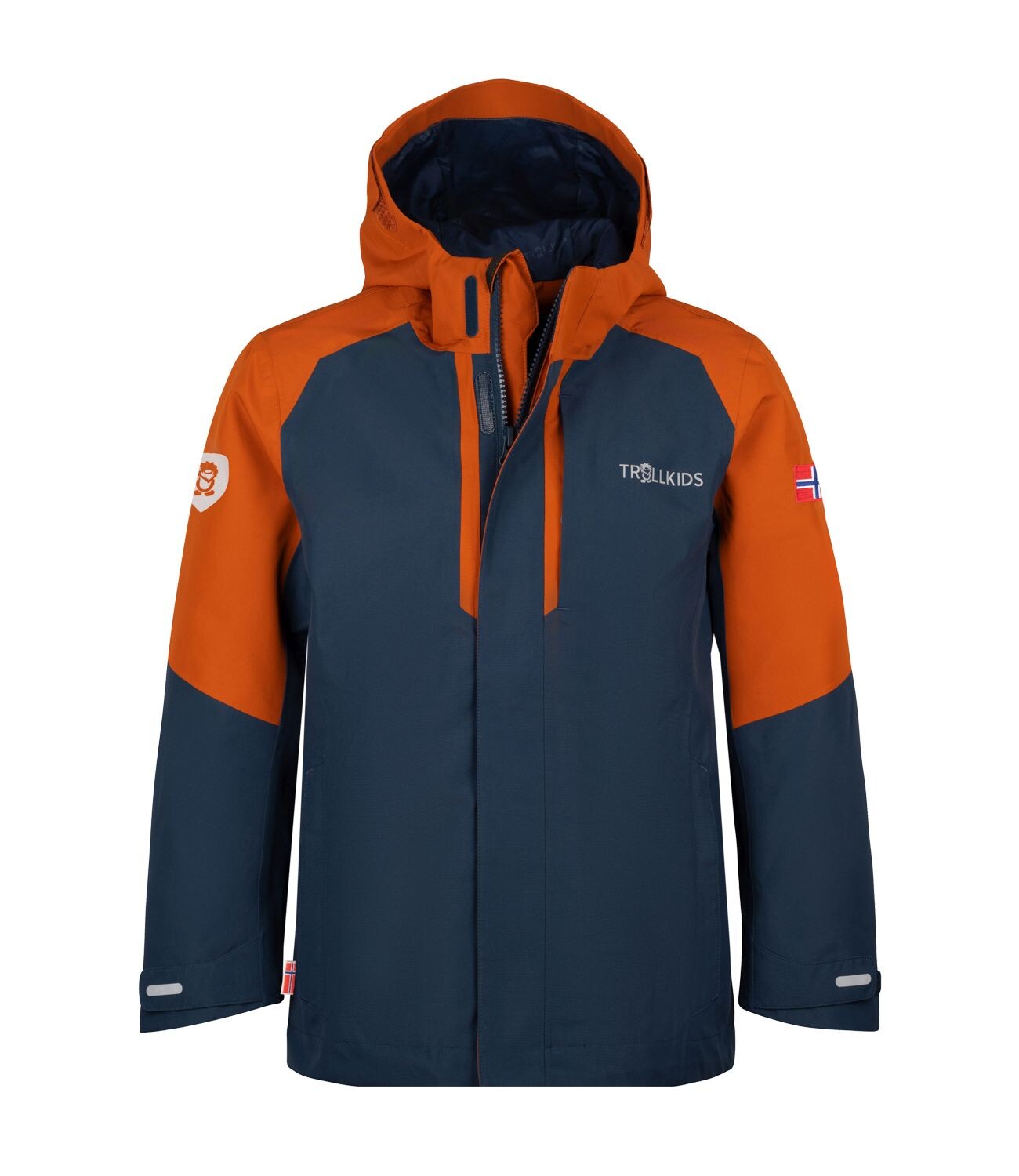 

Функциональная куртка Trollkids Jacke Skaland, цвет Zimt/Dunkelblau
