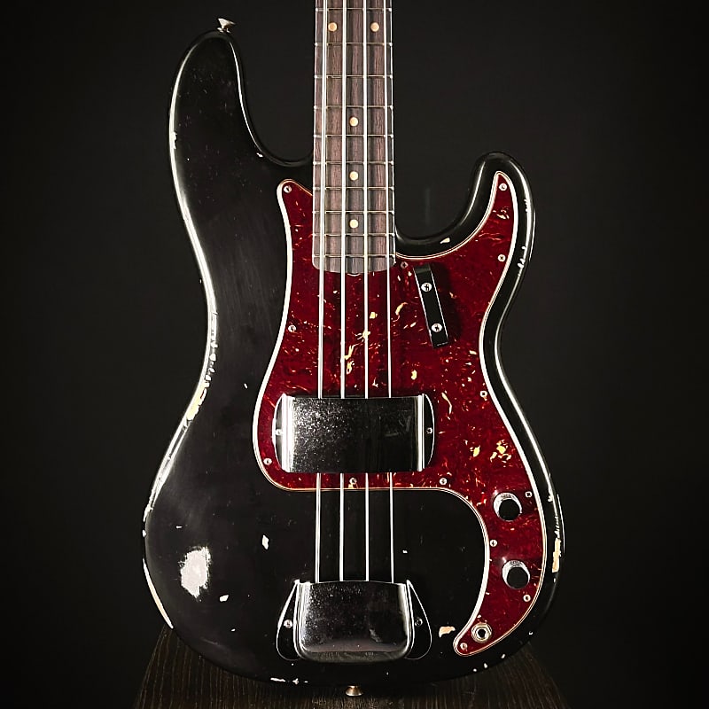 Басс гитара Fender Custom Shop '62 Precision Bass Relic fender custom shop 62 precision bass pickup black звукосниматель для бас гитары