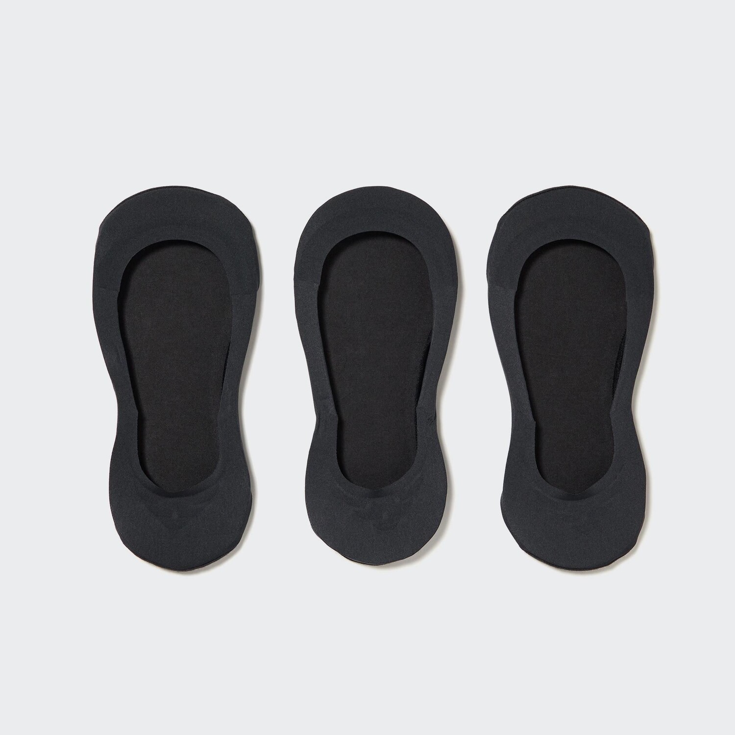 

Невидимые носки (3 пары) UNIQLO, черный