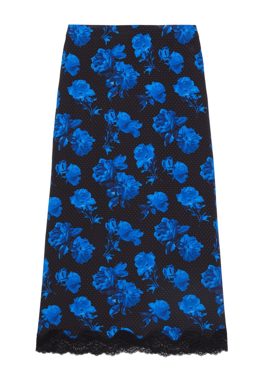 

Юбка The Kooples LONGUE, цвет black blue