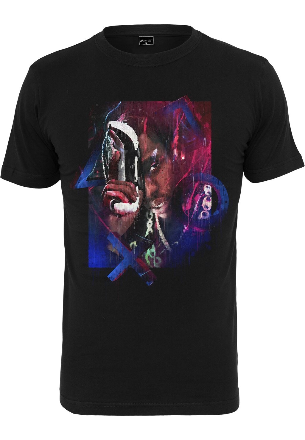 

Футболка с принтом GAMER Mister Tee, черный