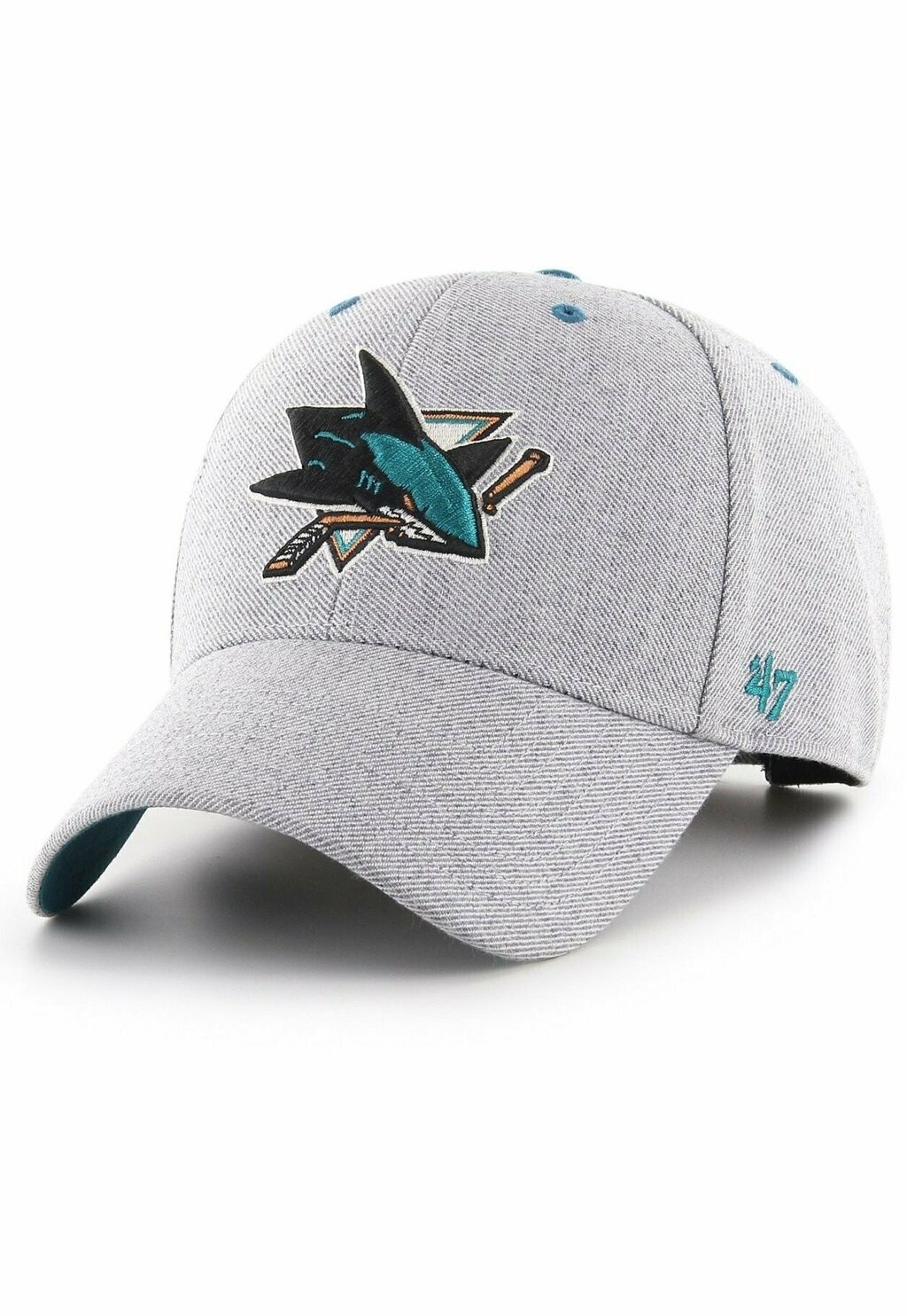 

Бейсболка STORM CLOUD SAN JOSE SHARKS '47, цвет grey