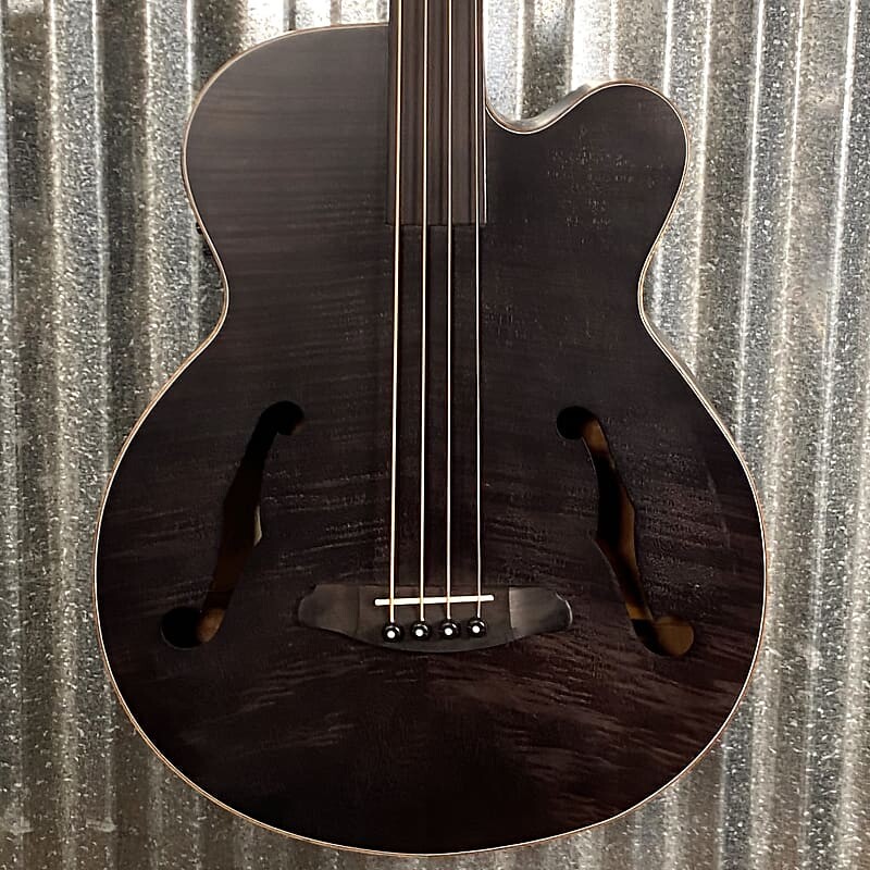 

Басс гитара Aria Pro FEB-F2/FL 4 String Acoustic Electric Fretless Bass Black Stain & Bag #9506